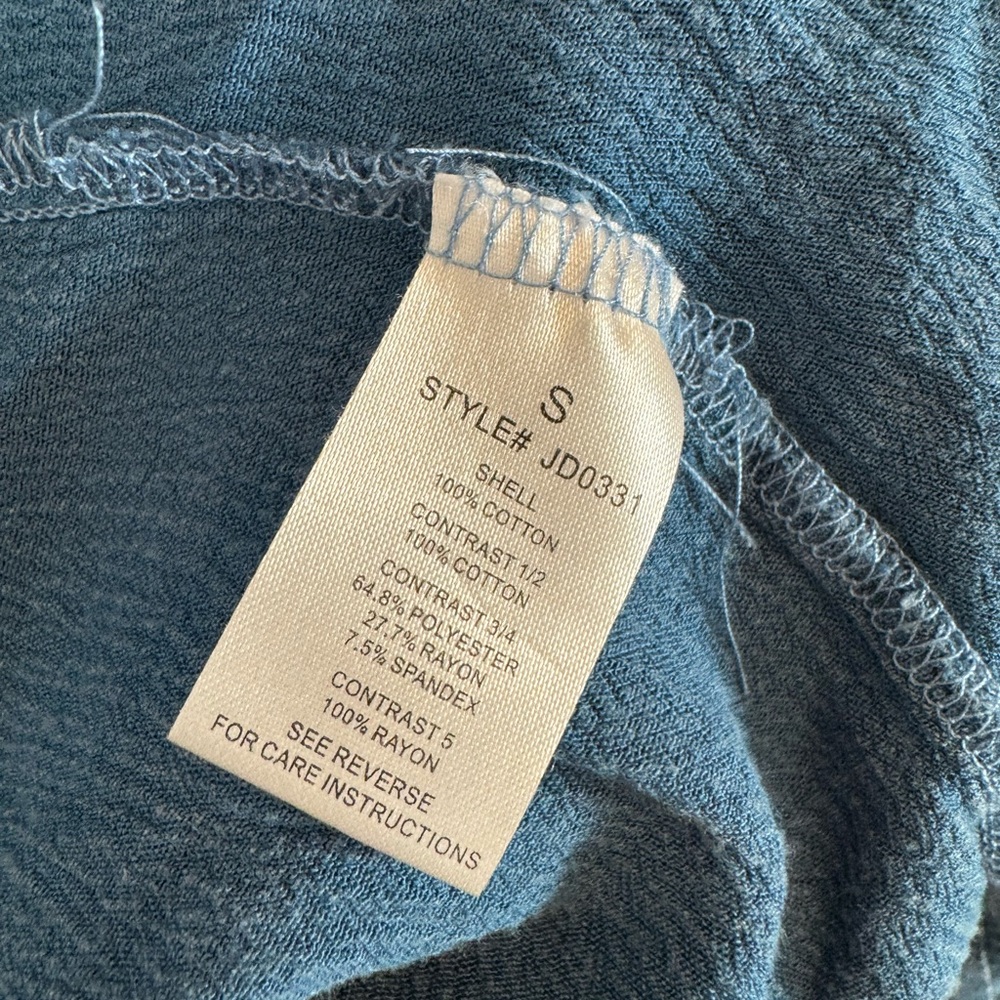 Oli & Hali Blue Washed Sleeveless Maxi Dress - Picture 13 of 16
